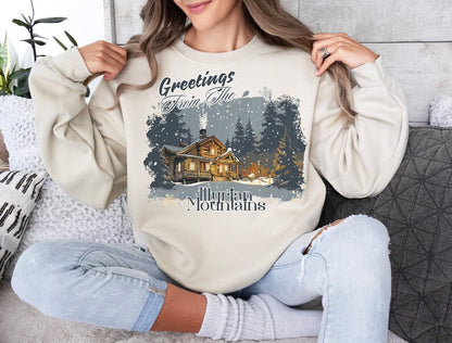 🌲 Greetings from the Illyrian Mountains – ACOTAR Sweatshirt