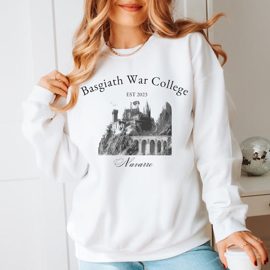 🐉 Basgiath War College Sweatshirt – Step into the World of Dragon Riders