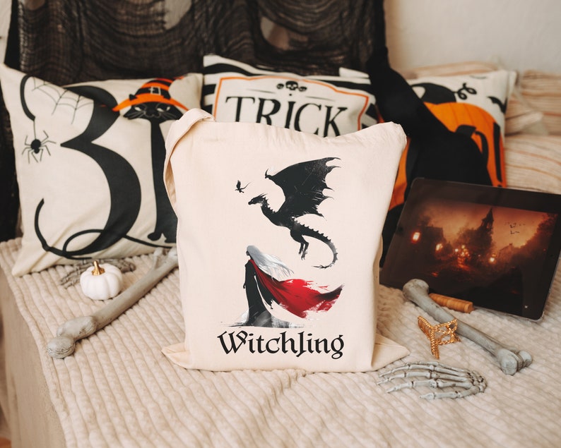 🐉 Witchling Throne of Glass Tote Bag