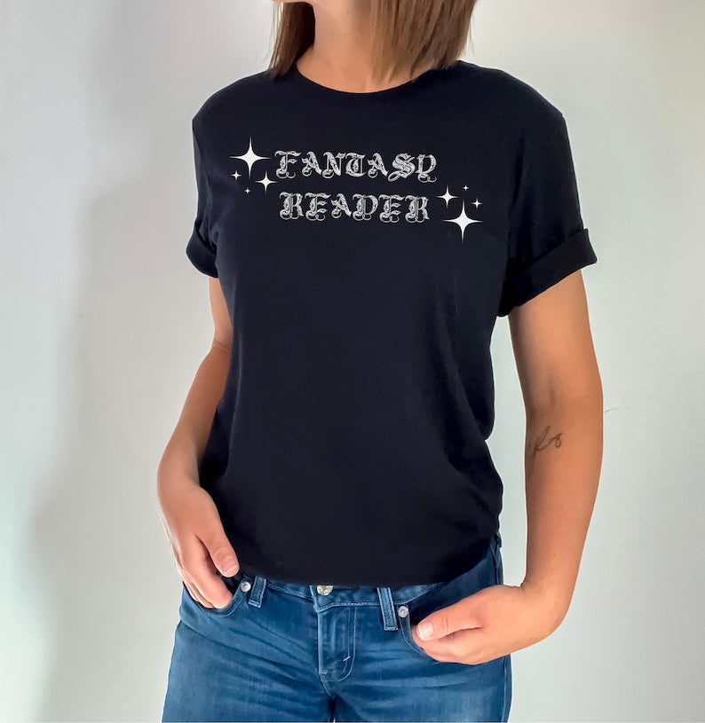 🌟 Fantasy Reader Tee - For the True Book Enthusiast 📚