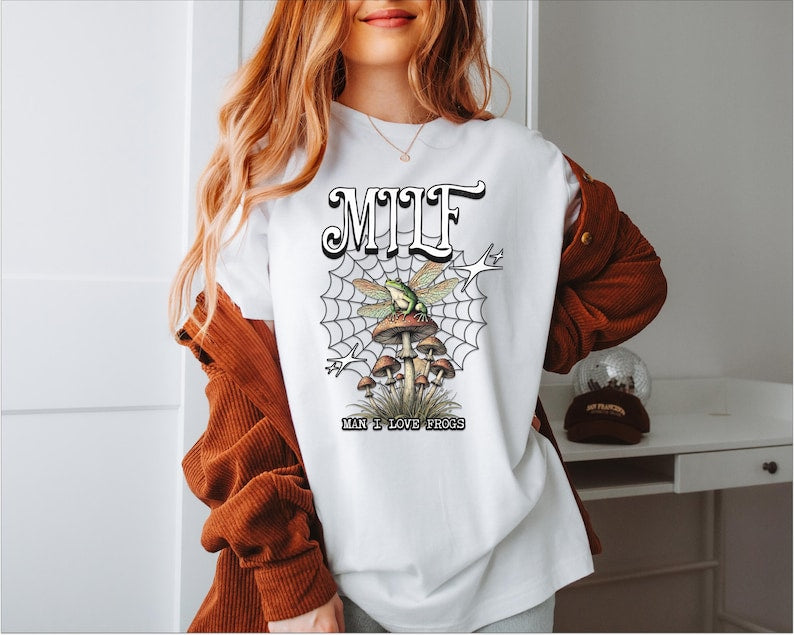 🐸 MILF Retro Frogcore T-Shirt