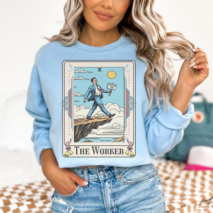 🔮 "The Worker Tarot" Sweatshirt