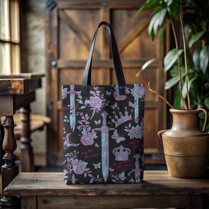 🗡️ Quicksilver Dark Romance Tote Bag