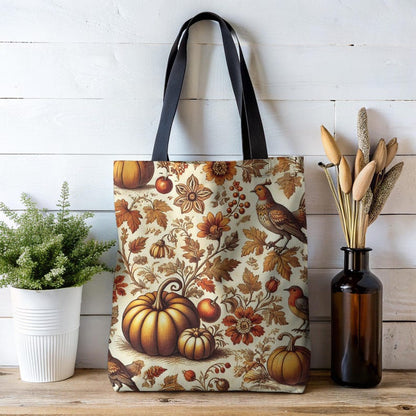 🍂 Vintage Autumn Leaves Tote Bag