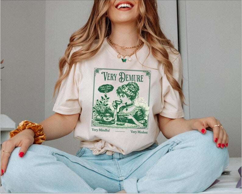 🌿 Very Demure & Mindful Vintage T-Shirt