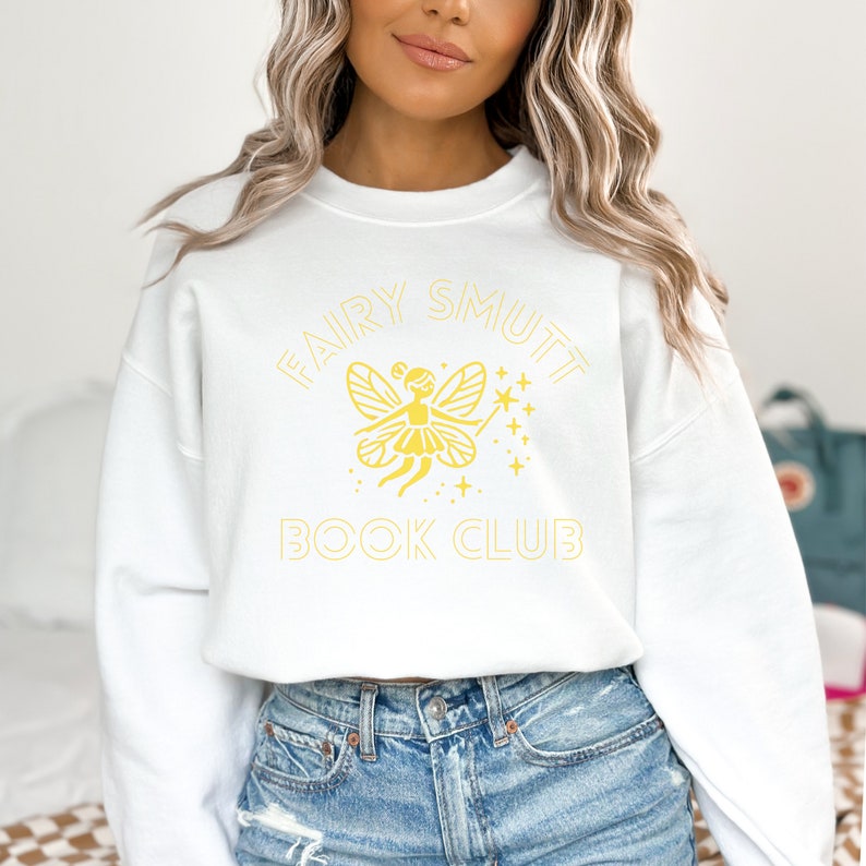 ✨ Fairy Smutt Book Club Sweatshirt - Whimsical Fantasy Apparel for Book Lovers 📚