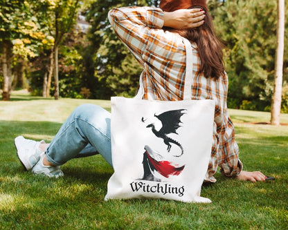 🐉 Witchling Throne of Glass Tote Bag