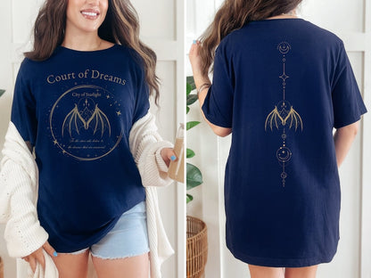 🌙 Court of Dreams T-Shirt – Embrace the Magic of Velaris