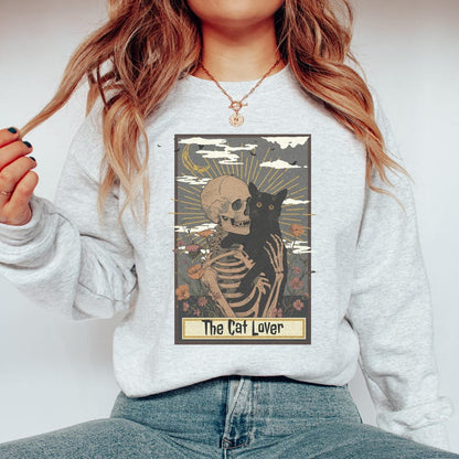 🎃 "The Cat Lover Tarot" Halloween Sweater