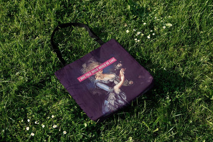 Baroque Art Tapestry Tote Bag - 'I Was Told There Would Be Cake' Edition🎨✨