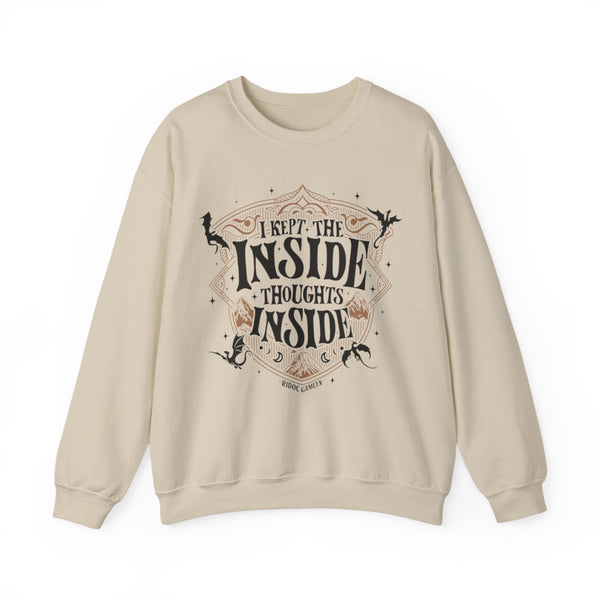 Inside Thoughts Inside Shirt in Sand