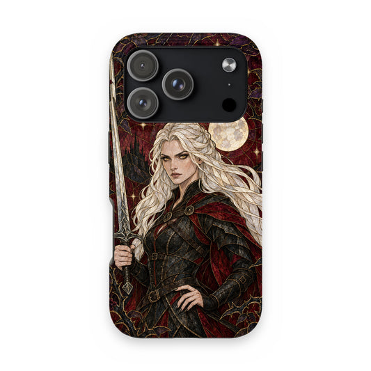 Iron Queen Phone Case on iPhone 18 Pro