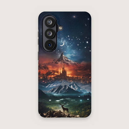 Maasverse Crescent Moon Phone Case on Samsung Galaxy S26