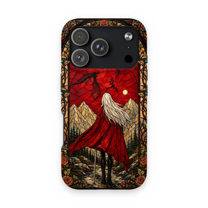 Manon Stained Glass Phone Case on iPhone 18 Pro