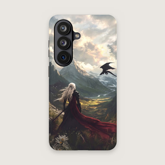 Manon Wyvern Rider Phone Case on Samsung Galaxy S26