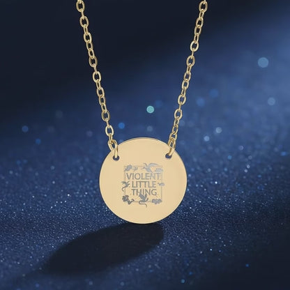 Violent Little Thing Circle Necklace