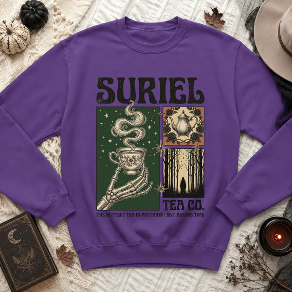 Prythian Tea Co. Sweatshirt in Purple