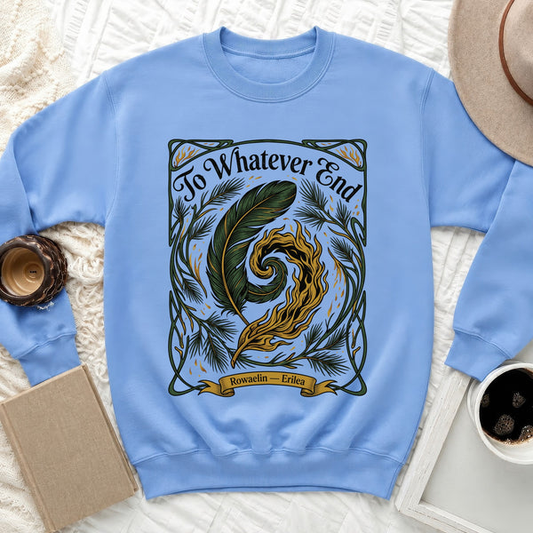 Rowaelin Erilea Sweatshirt in Carolina Blue