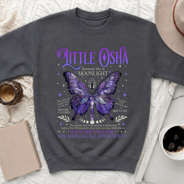 Saeris's Storm Sweatshirt in Dark Heather