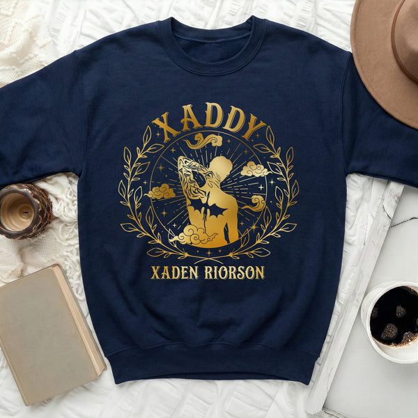 Save a Dragon Ride a Wing Leader Sweatshirt in Navy