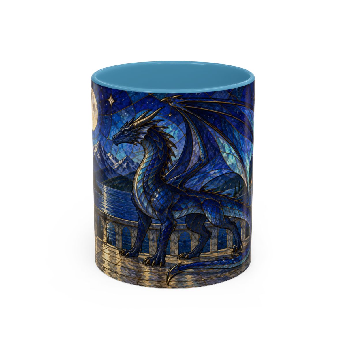Light Blue mug, front