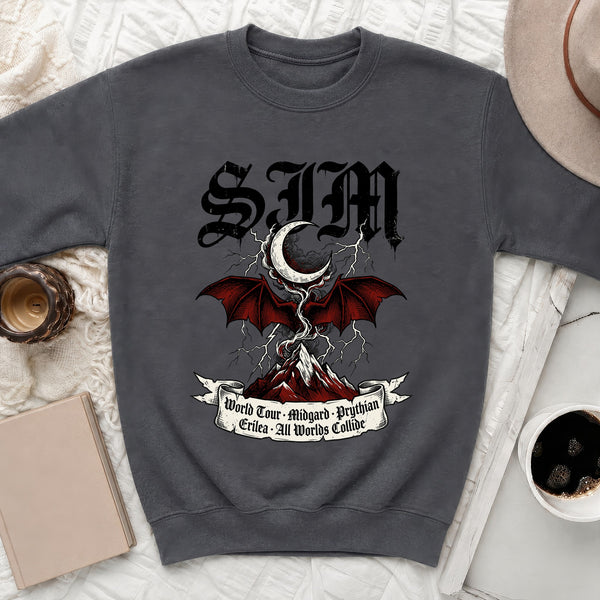 SJM World Tour Sweatshirt in Dark Heather