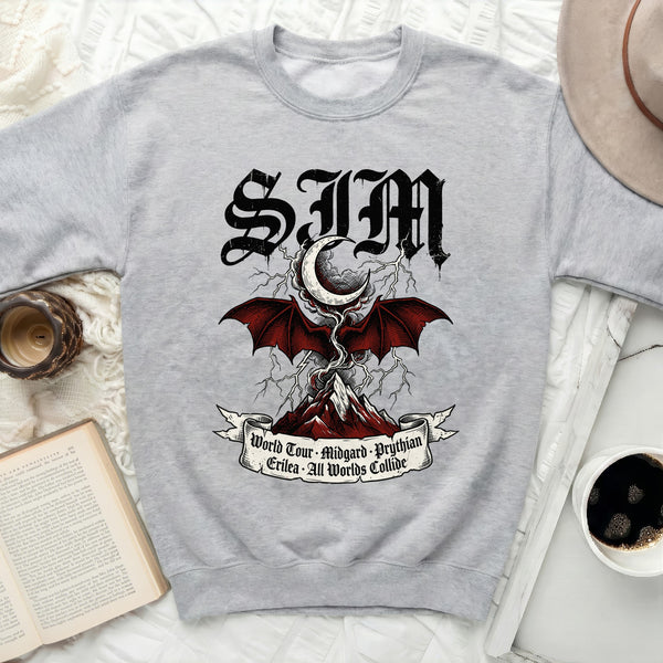 SJM World Tour Sweatshirt in Sport Grey