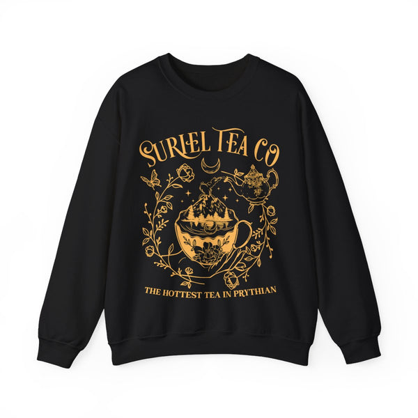 Suriel Tea Co. Cozy Sweatshirt in Black