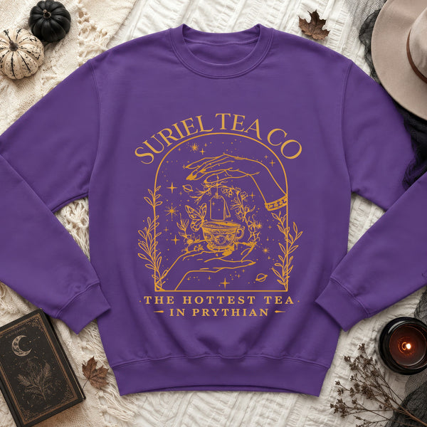 Suriel Tea Co. Sweatshirt in Purple