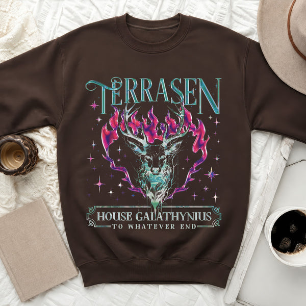 Terrasen Dreamers Sweatshirt in Dark Chocolate