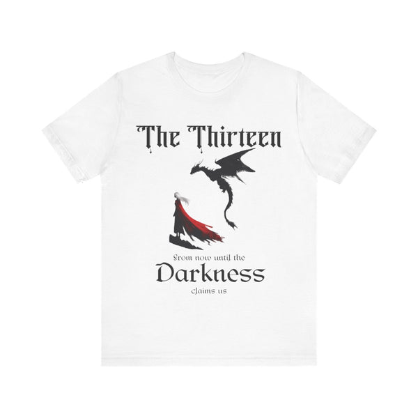 Darkness Claims Us Tee in White
