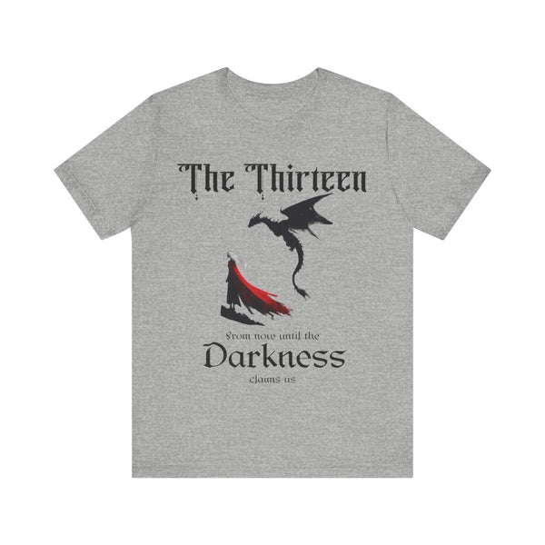 Darkness Claims Us Tee in Athletic Heather