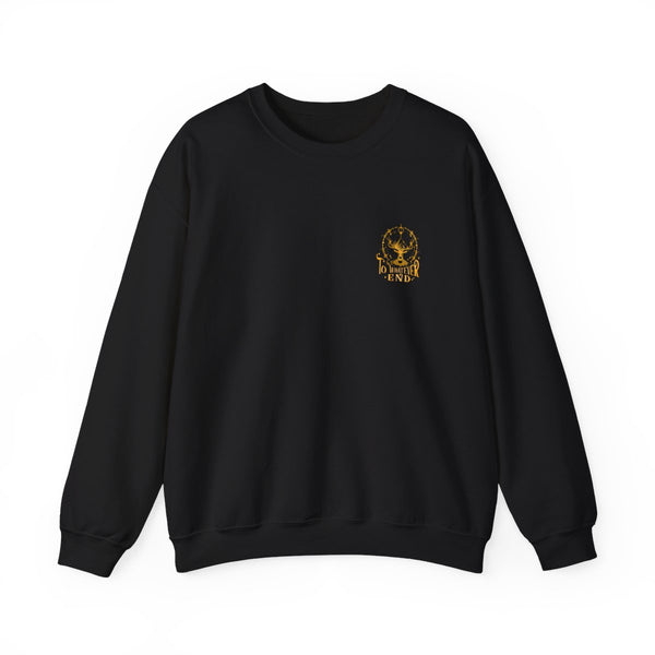 "To Whatever End" Tribute Sweatshirt in Black