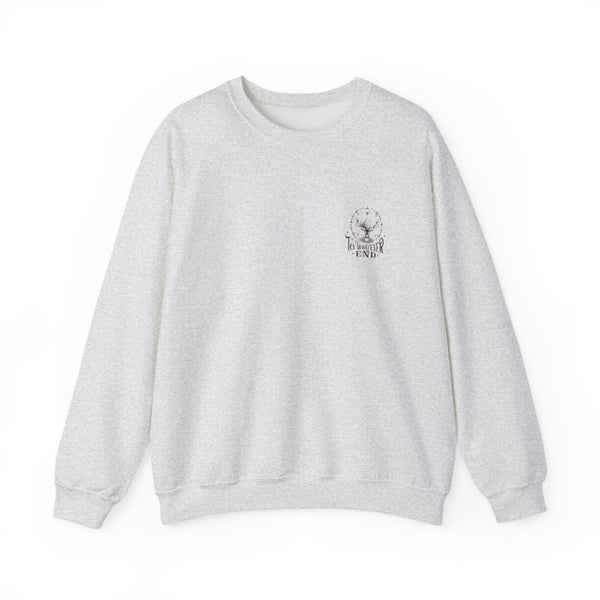 "To Whatever End" Tribute Sweatshirt in Ash