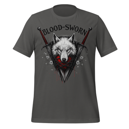 Blood Sworn Wolf and Swords Tee