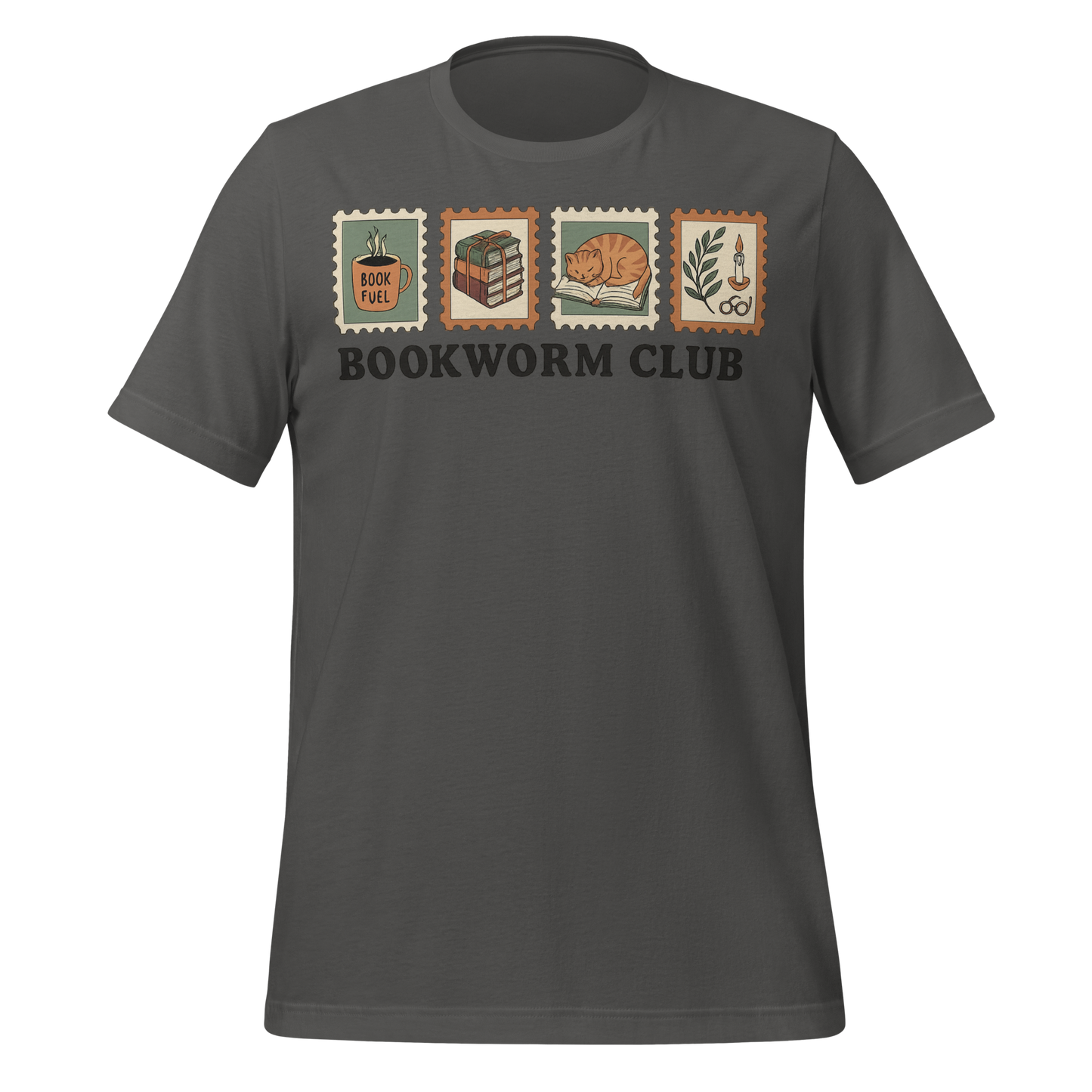 Bookworm Club Stamps Tee