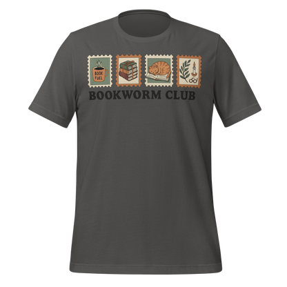 Bookworm Club Stamps Tee
