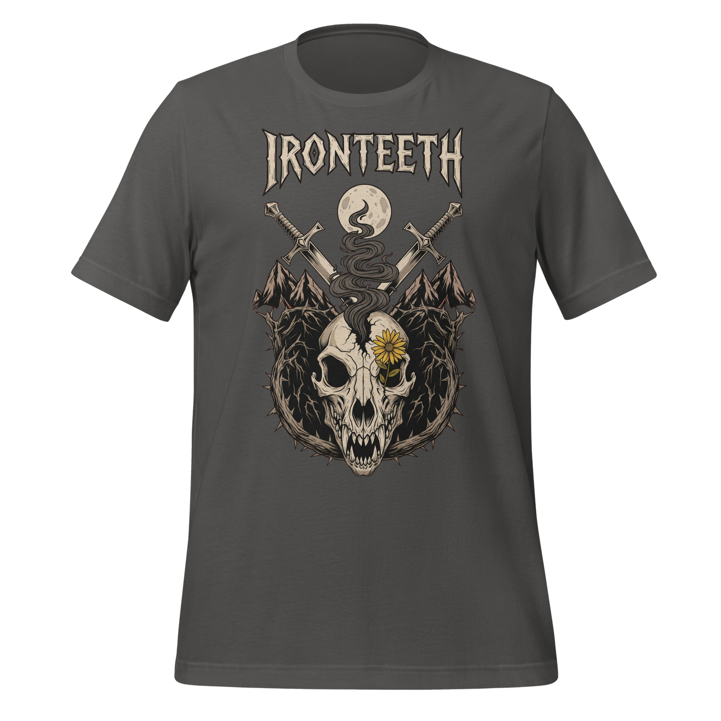 Ironteeth Skull with Swords Tee