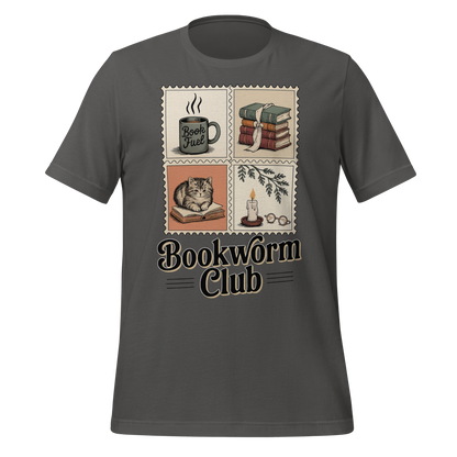 Bookworm Club Stamps Tee