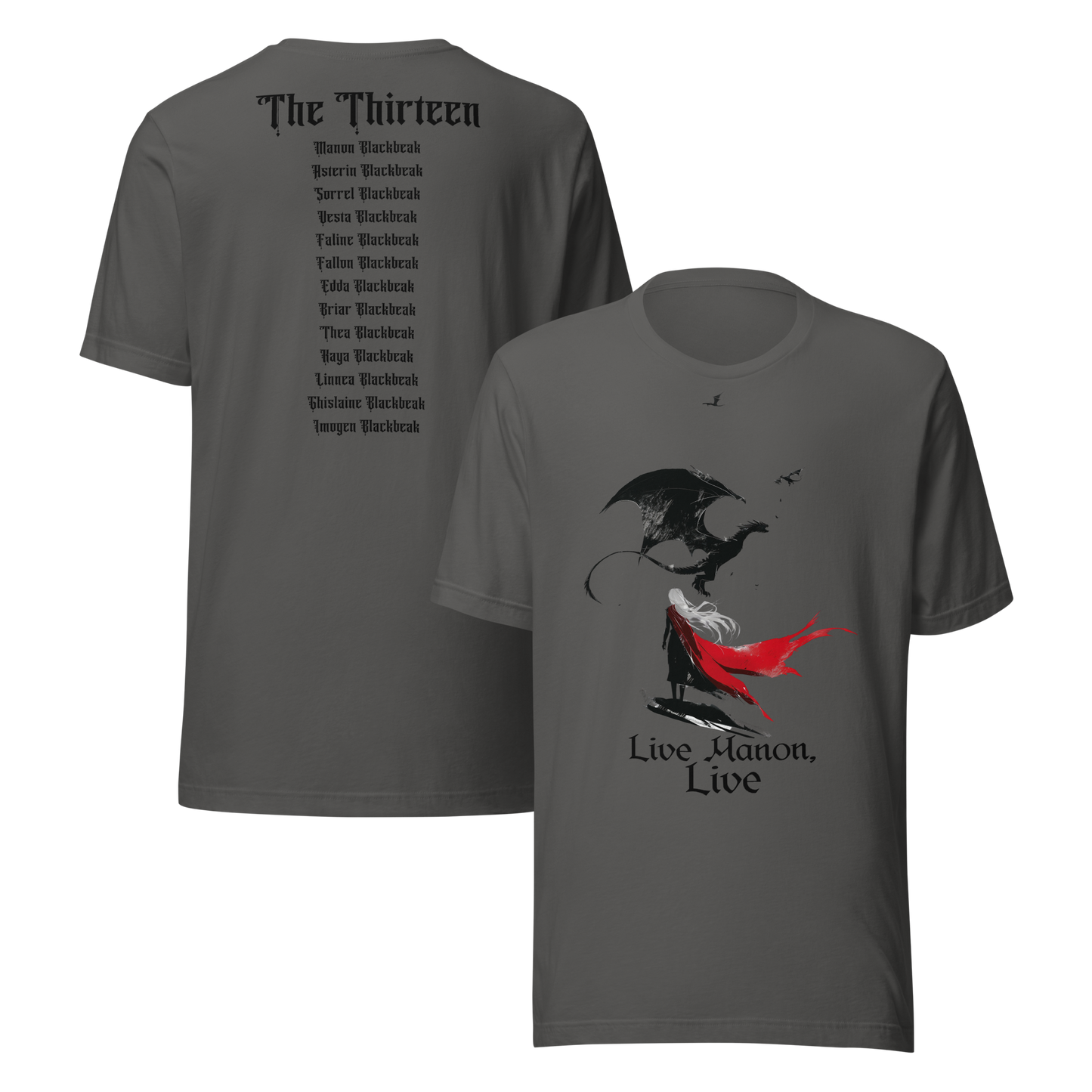 "Live, Manon, Live" The Thirteen Tribute Tee - MagicMerchEmporium