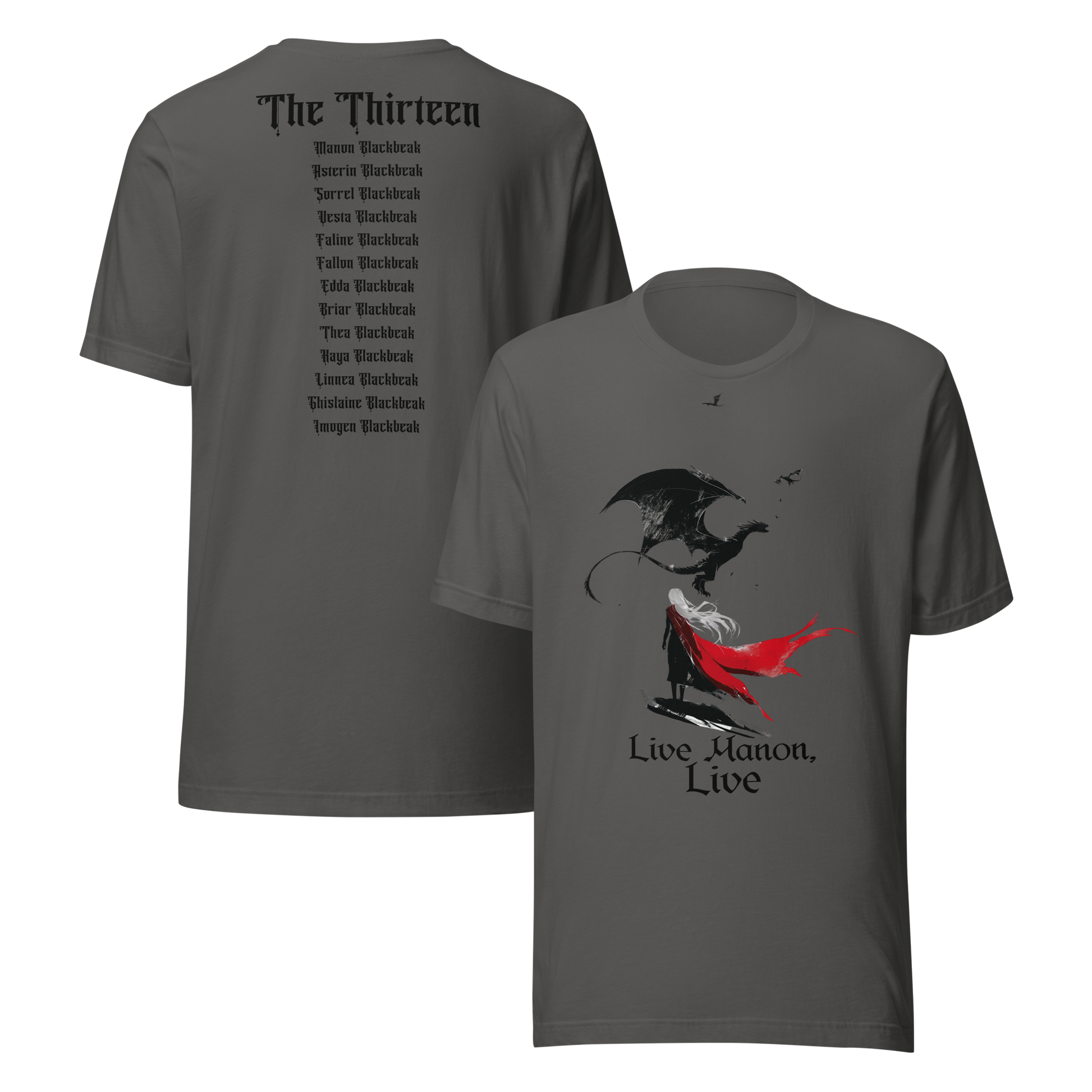 "Live, Manon, Live" The Thirteen Tribute Tee - MagicMerchEmporium