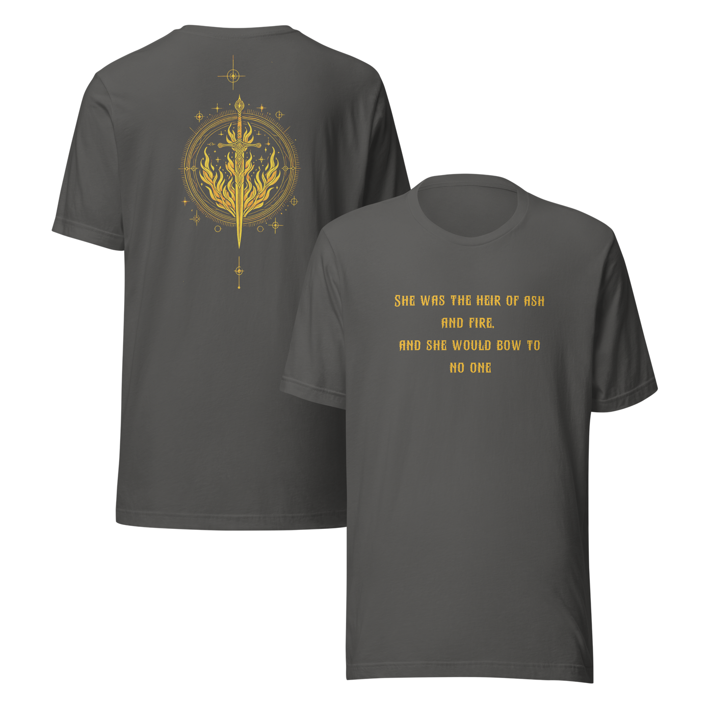 "Ash and Fire" Tee - MagicMerchEmporium