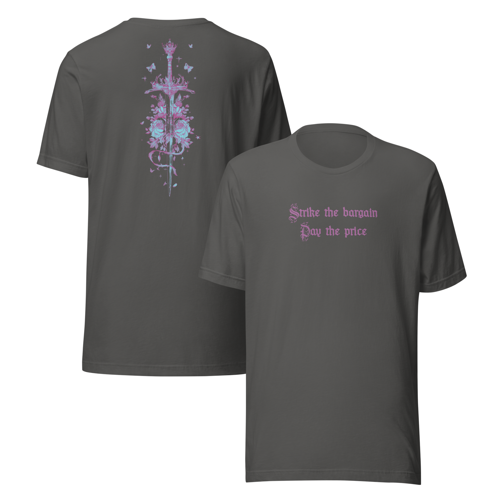 Quicksilver Strike the Bargain, Pay the Price Tee - MagicMerchEmporium