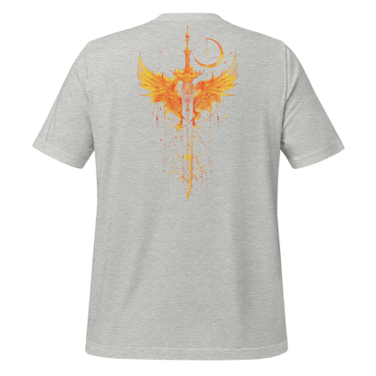 "Light It Up" Fantasy Sword and Wings Tee - MagicMerchEmporium