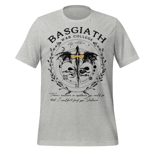 Basgiath War College Crest Tee - MagicMerchEmporium