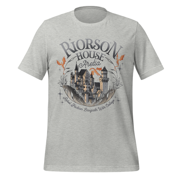 Riorson House Tee in Athletic Heather
