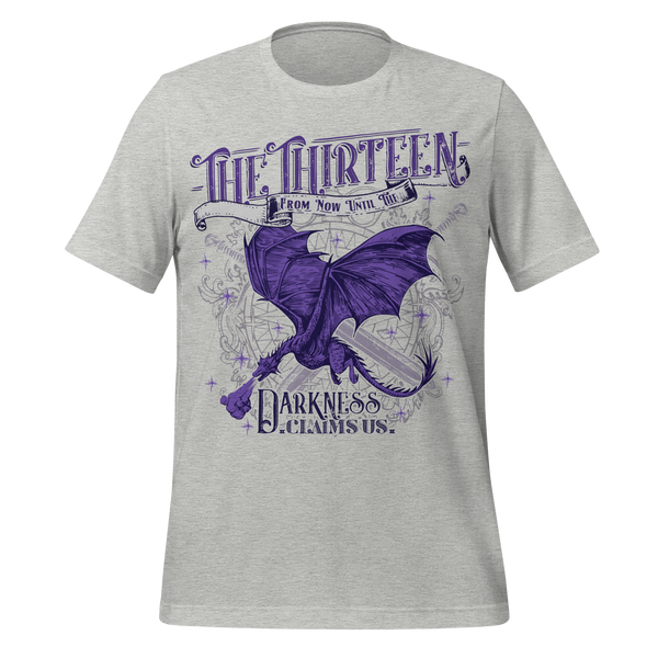 Thirteen Forever Tee in Athletic Heather
