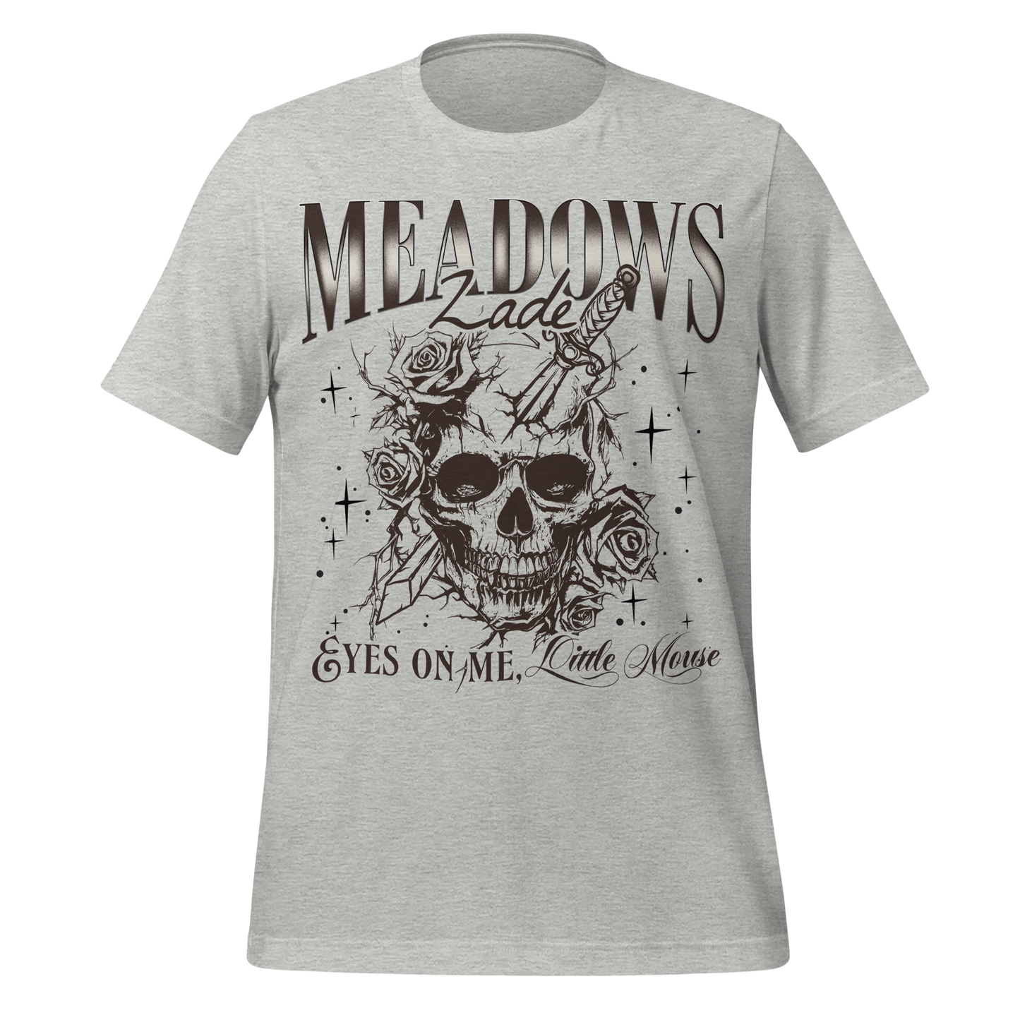 Zade Meadows Skull & Roses Tee - MagicMerchEmporium