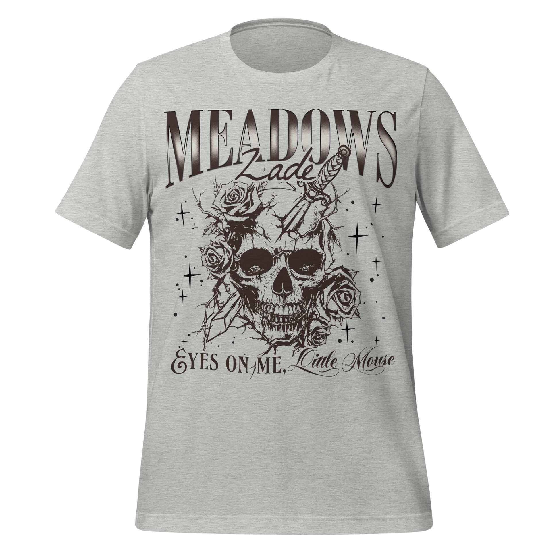 Zade Meadows Skull & Roses Tee - MagicMerchEmporium