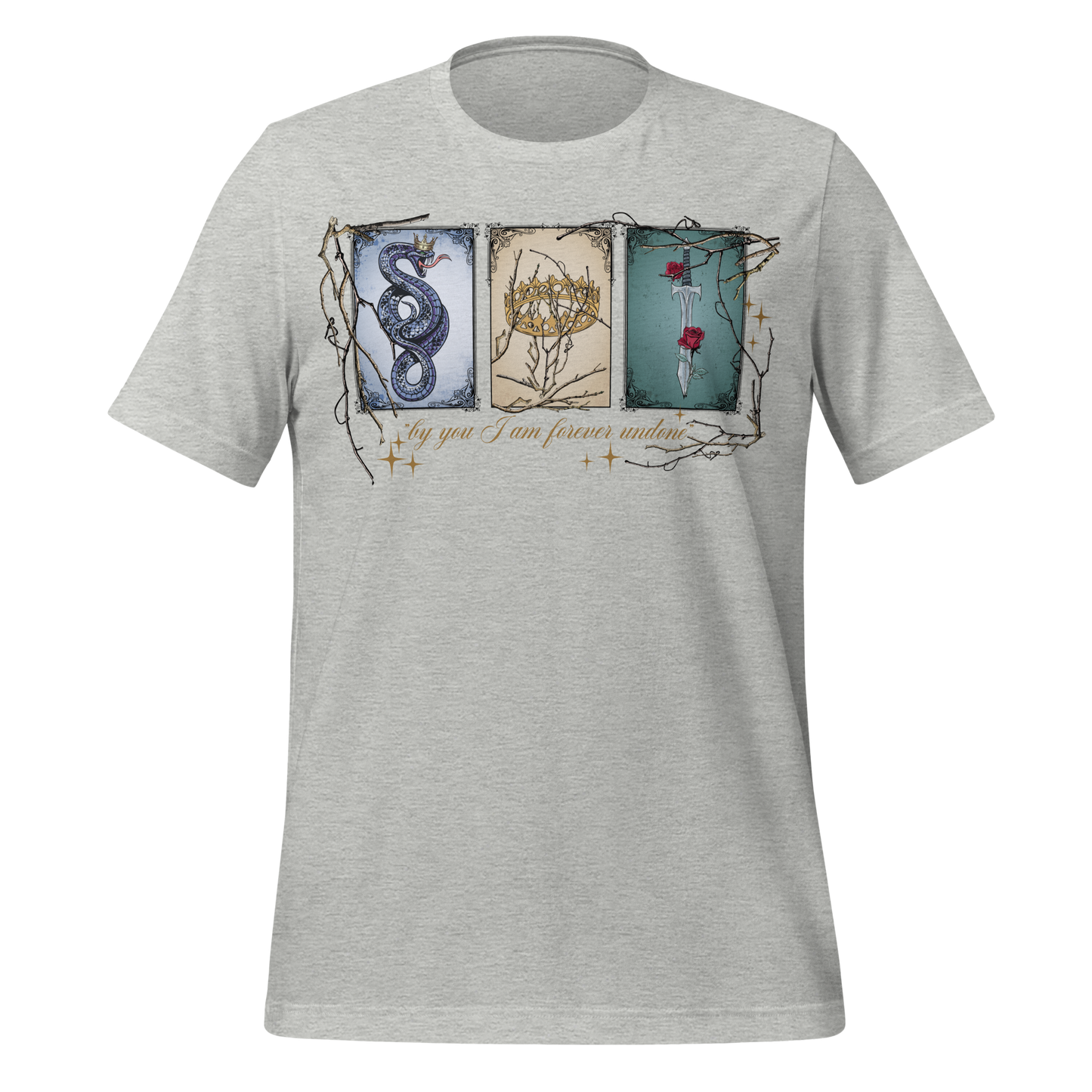 By You I Am Forever Undone Tee - MagicMerchEmporium